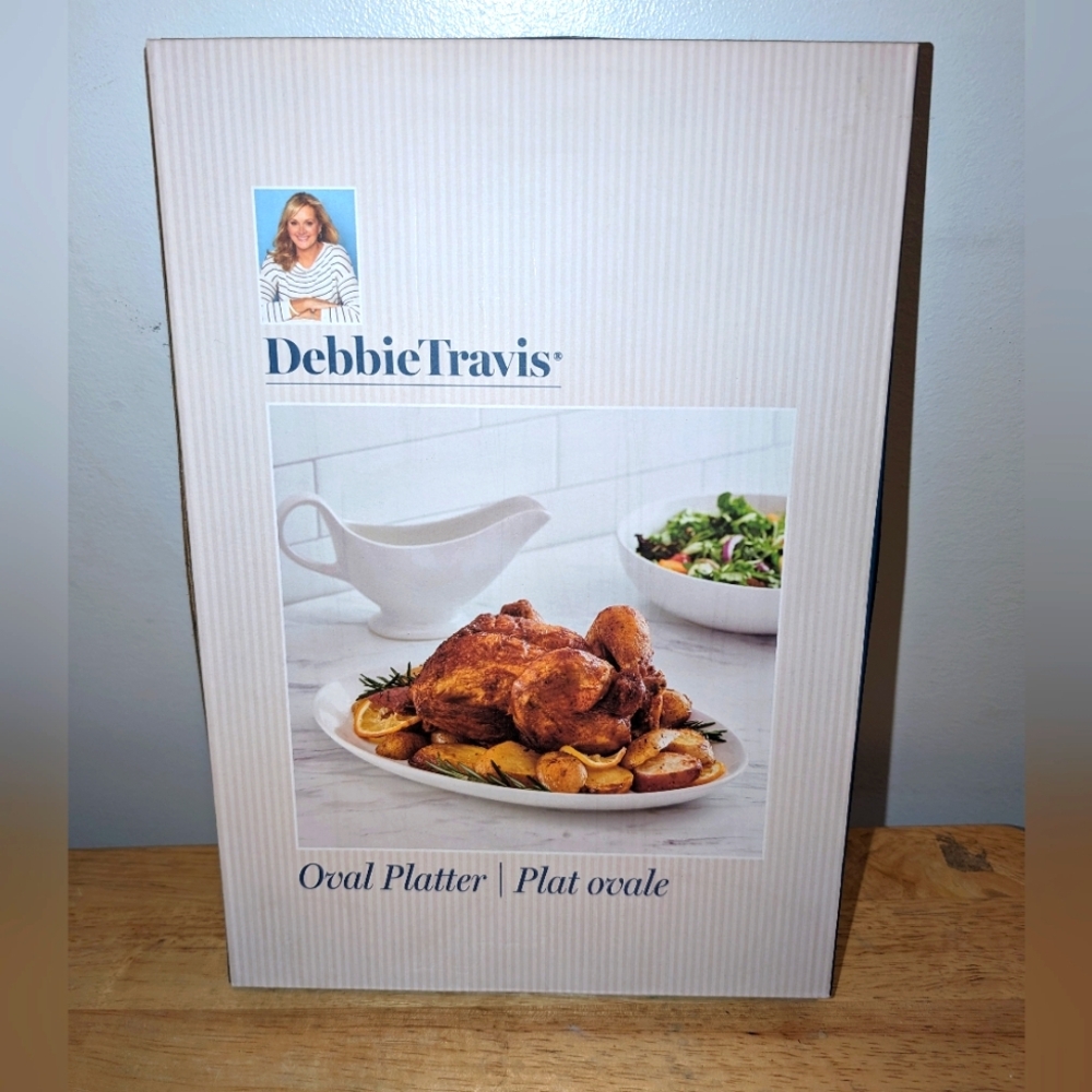 Debbie Travis Oval Platter